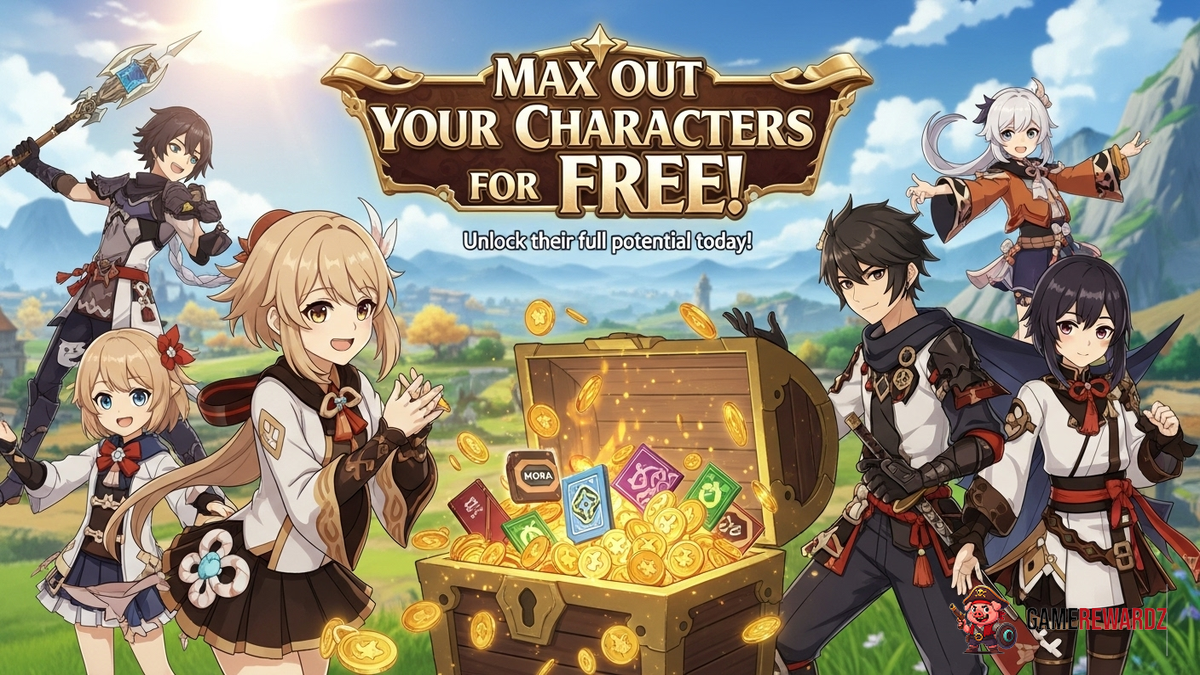 Genshin Impact: Max Out Your Characters for FREE!